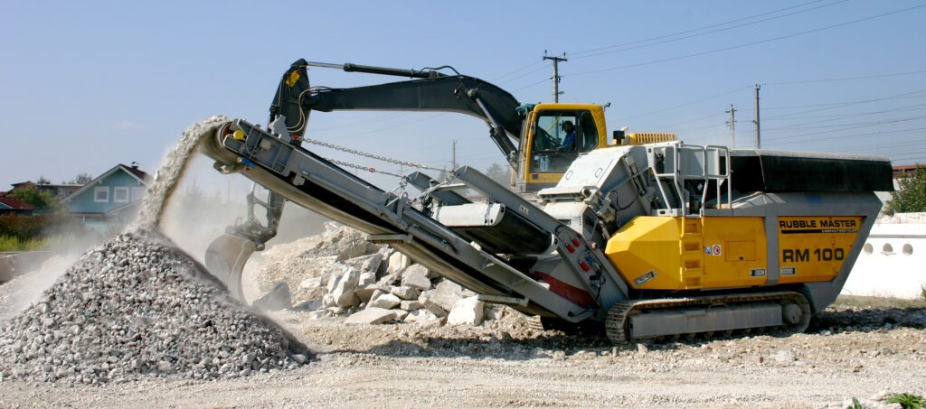 concrete crushing contractors