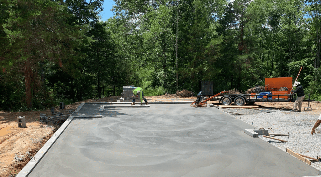 concrete slab foundation contractor