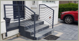handrails for concrete steps contractors