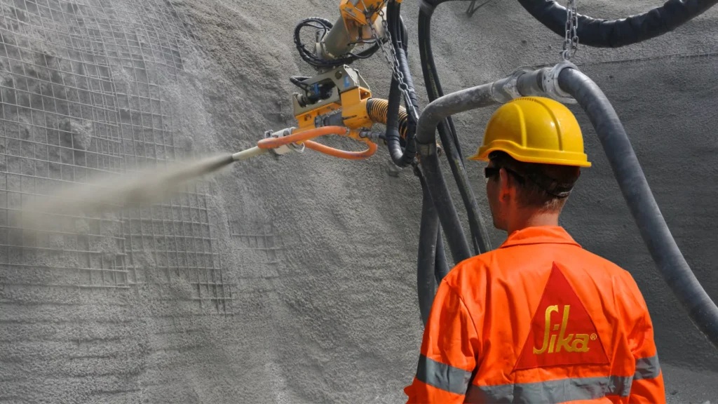 sprayed concrete contractors
