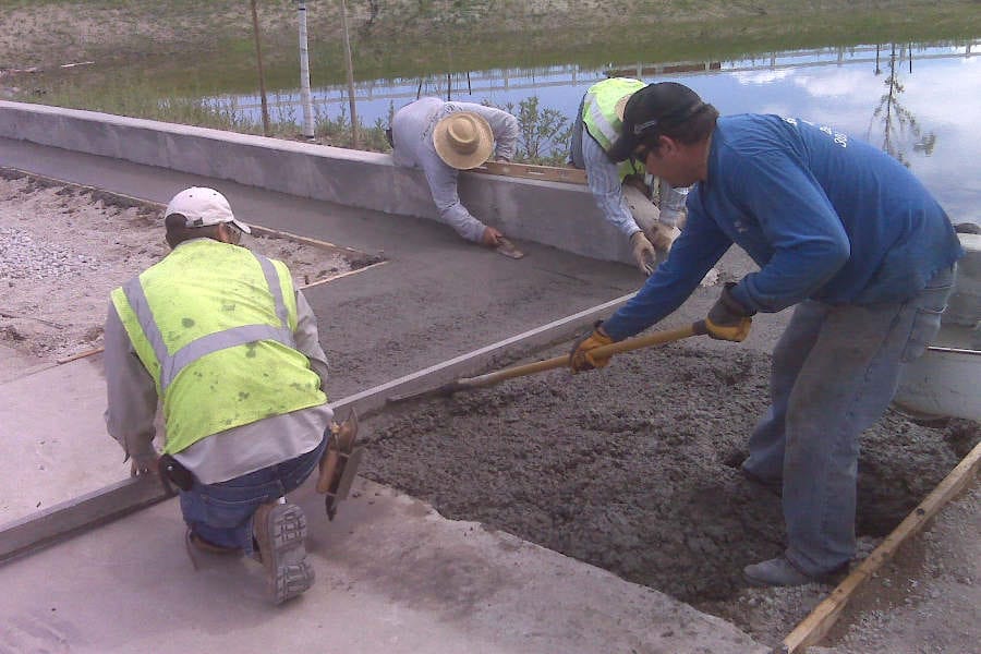 concrete contractor highland park