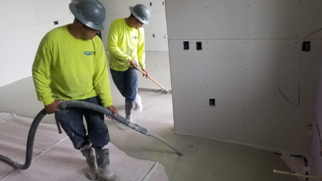 self leveling concrete contractor