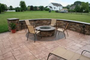 stamped concrete patio contractors near me