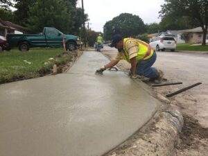 concrete sidewalk repair contractors