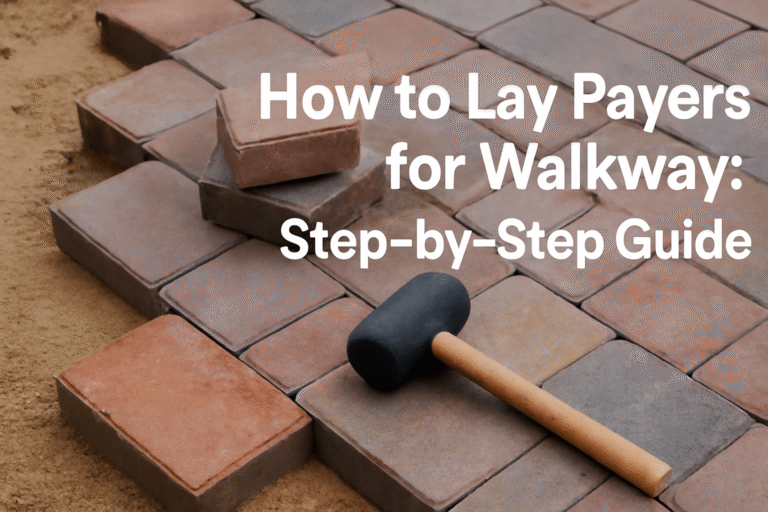 How to Lay Pavers for Walkway: Complete Guide by Concrete Contractor NYC 10 How to Lay Pavers for Walkway: Step-by-Step Guide