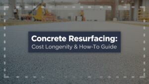Concrete Resurfacing: Cost, Longevity & How-To Guide