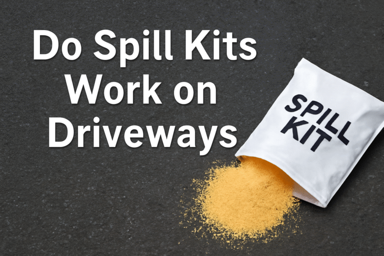 Do Spill Kits Work on Driveways? A Complete Guide for Concrete Surfaces 7 Do Spill Kits Work on Concrete Driveways?